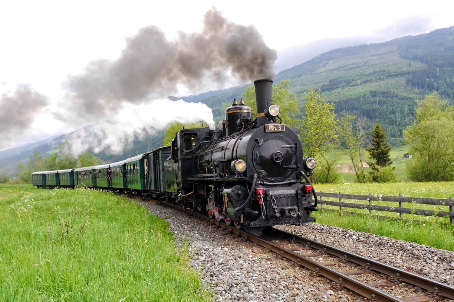 Mit dem Dampfzug durch das malerische Pinzgau