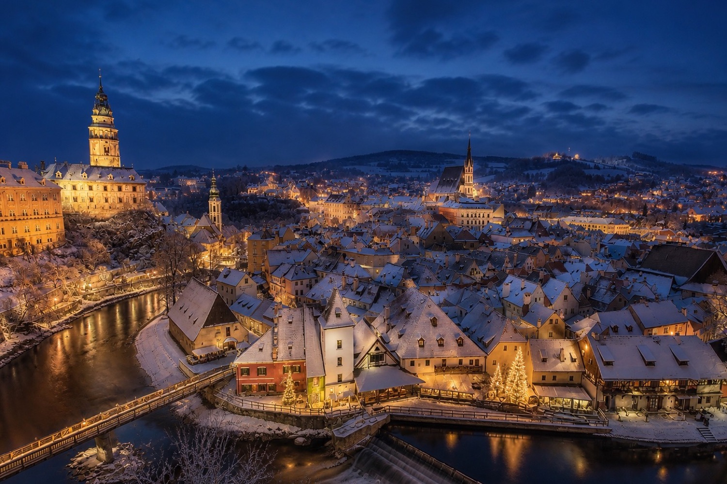Wintermärchen in Südböhmen